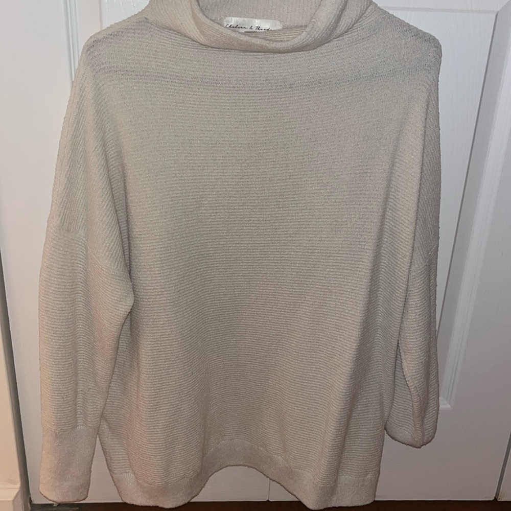 Chelsea & Theodore Cream Sweater